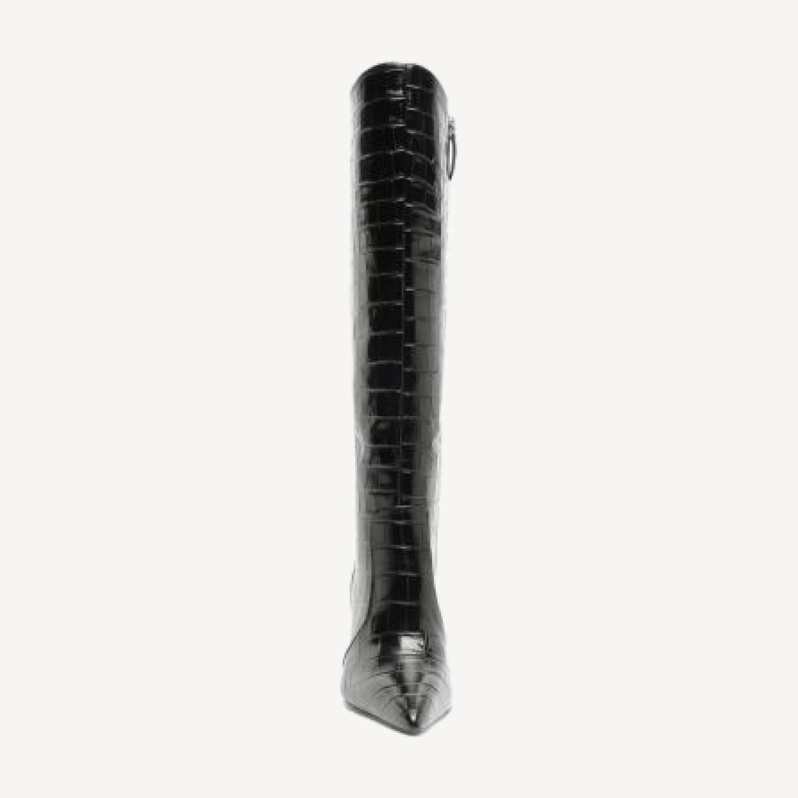 Schutz Women's Samira Croc Embossed Leather Knee High Boots
