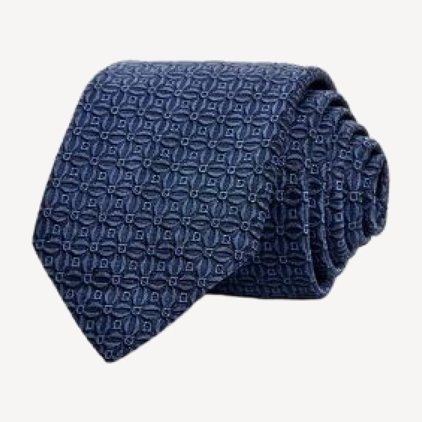 Ferragamo Silk Skinny Geometric Tie