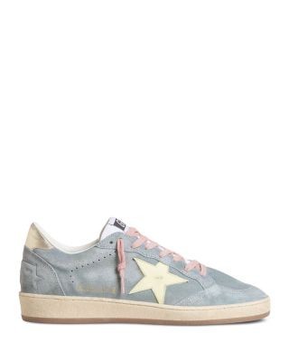 Golden Goose Women's Ballstar Suede Embellished Sneakers