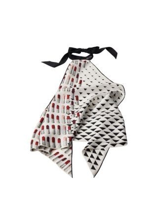 Prada Printed Silk Twill Scarf