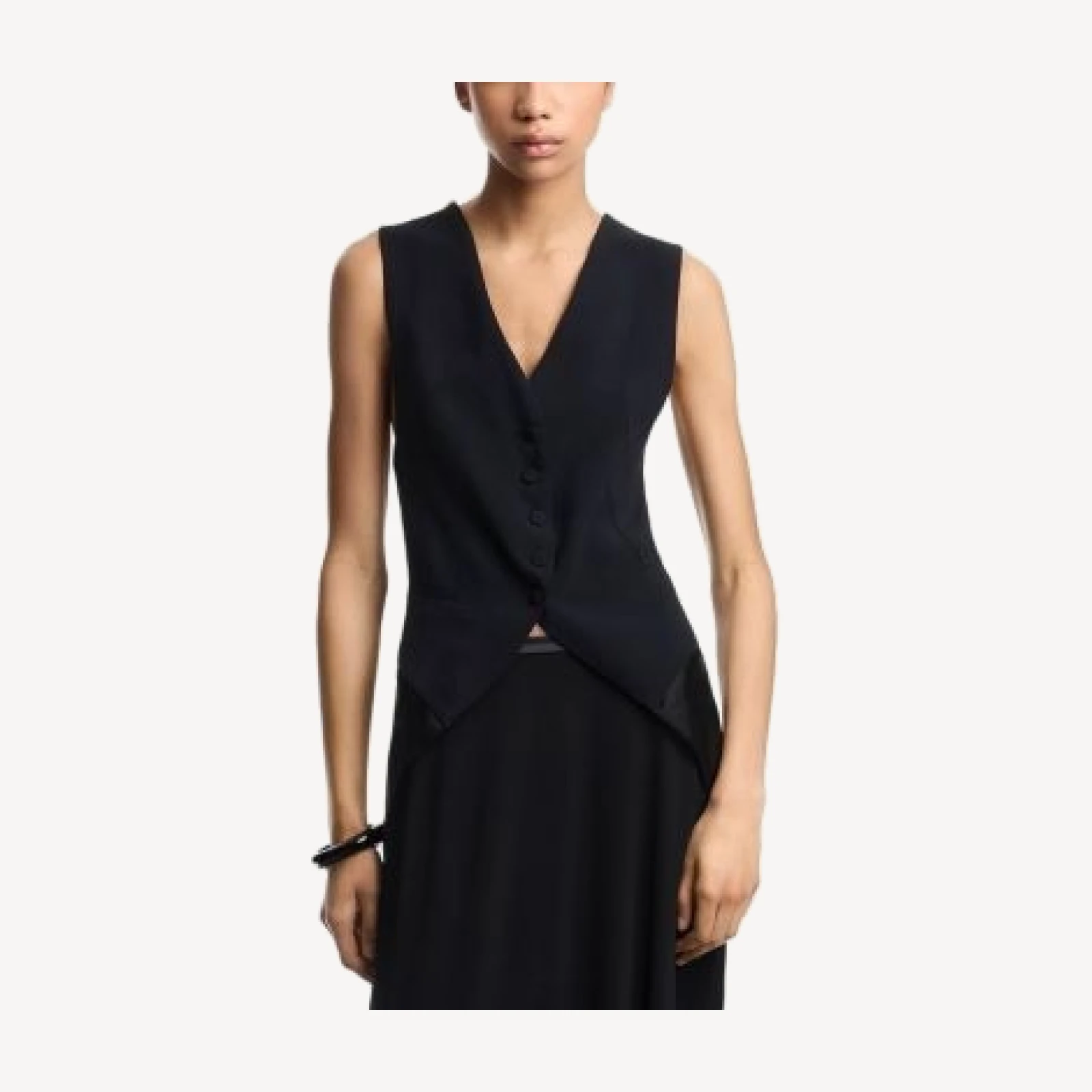 Emporio Armani Mixed Media Vest