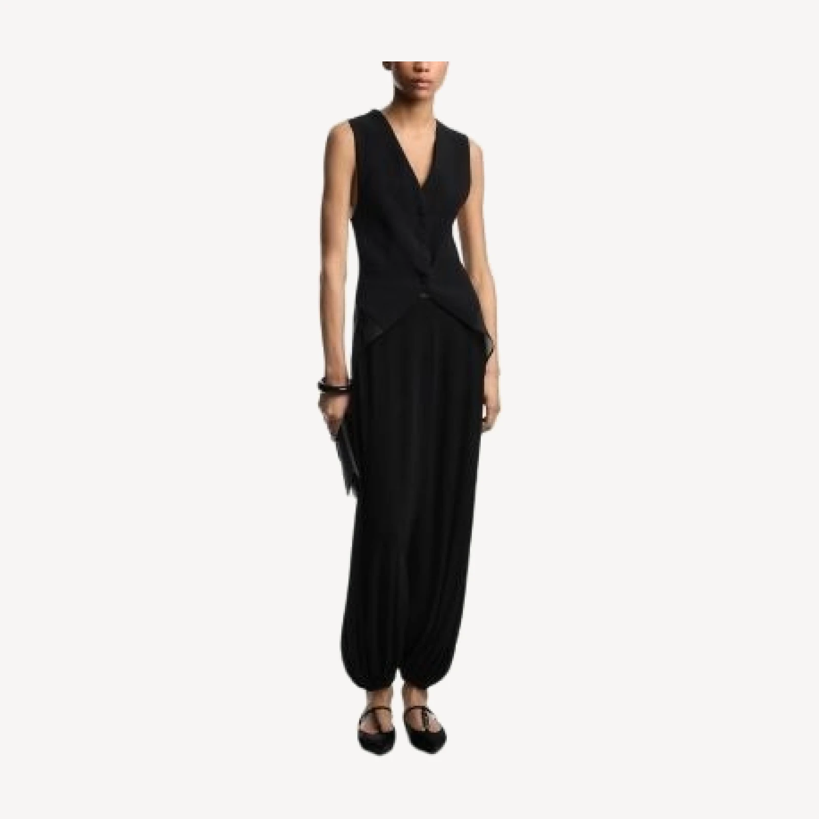 Emporio Armani Mixed Media Vest