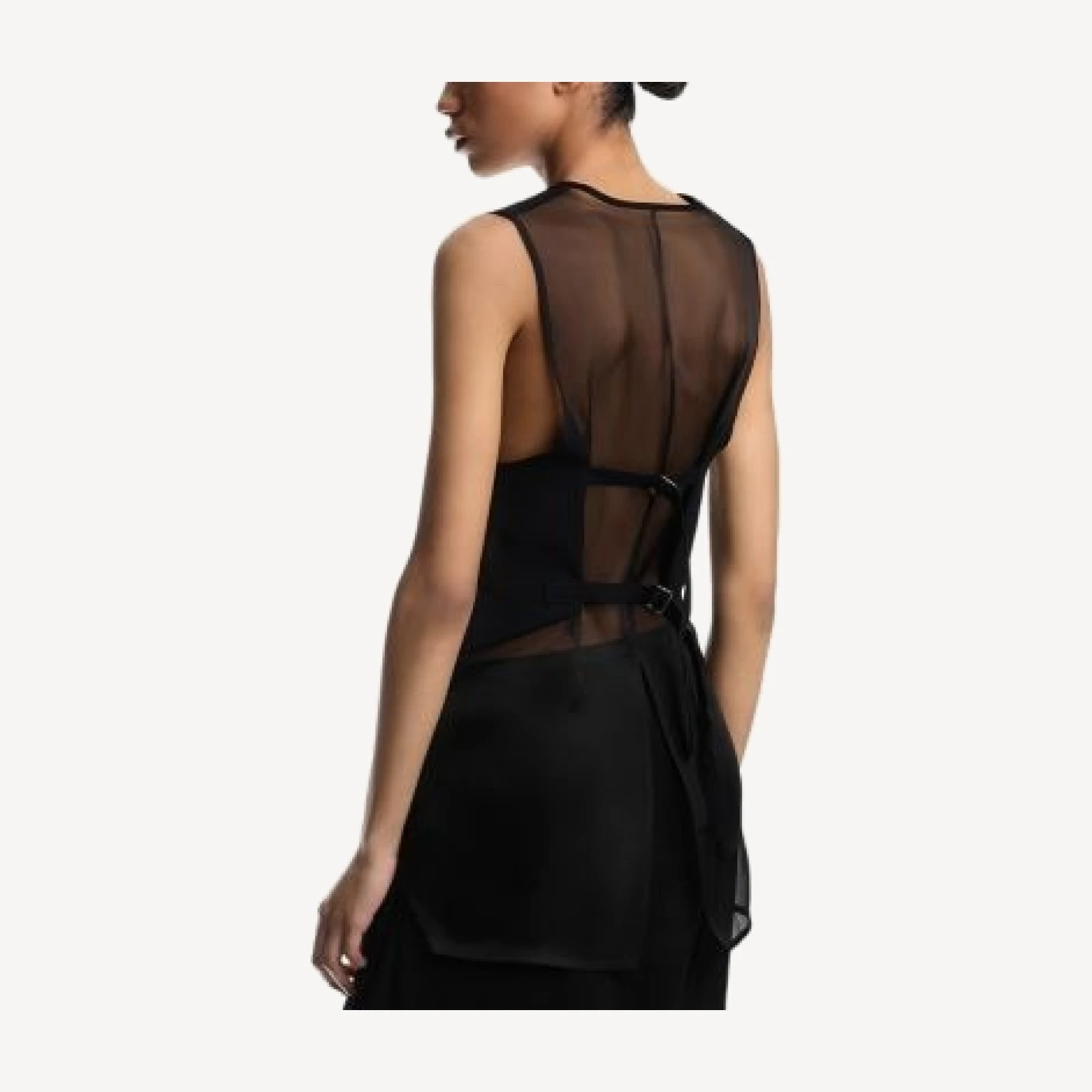 Emporio Armani Mixed Media Vest