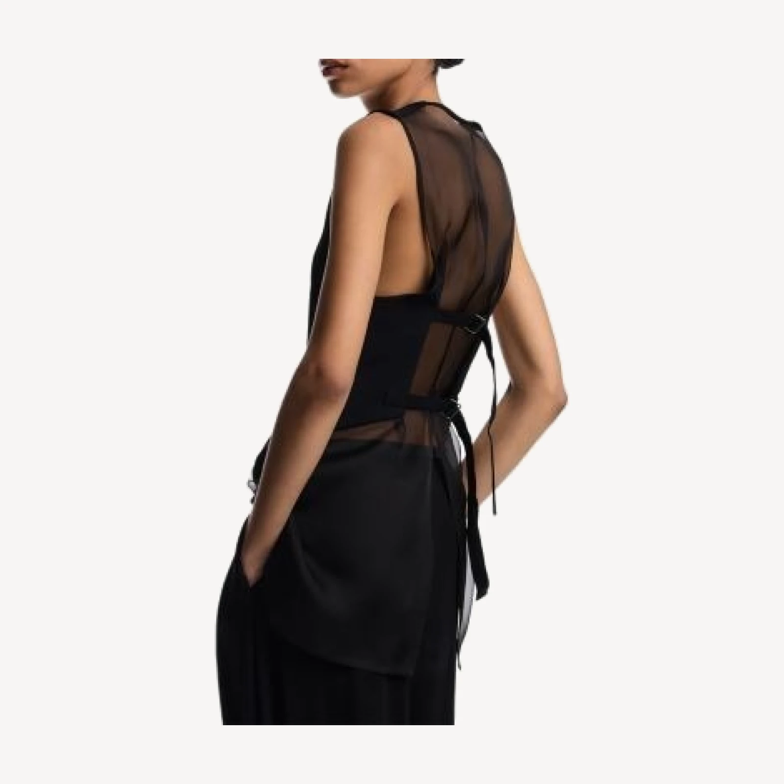 Emporio Armani Mixed Media Vest