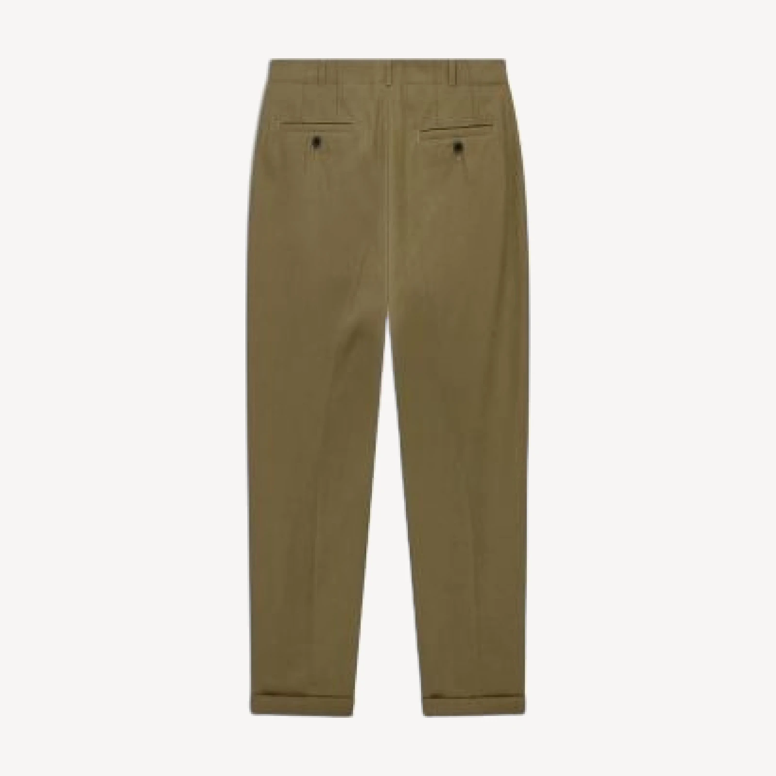 Emporio Armani Relaxed Pleated Trousers