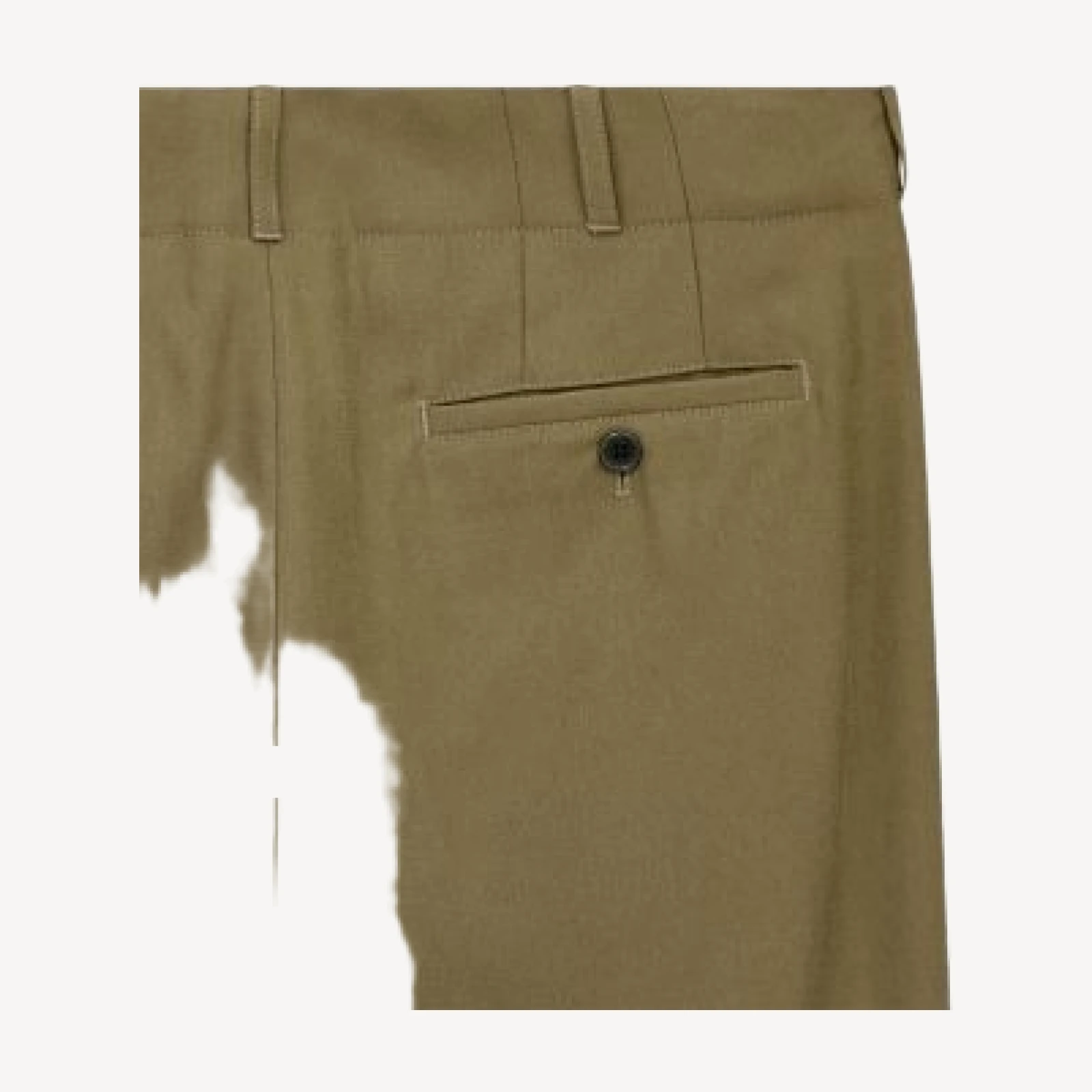 Emporio Armani Relaxed Pleated Trousers