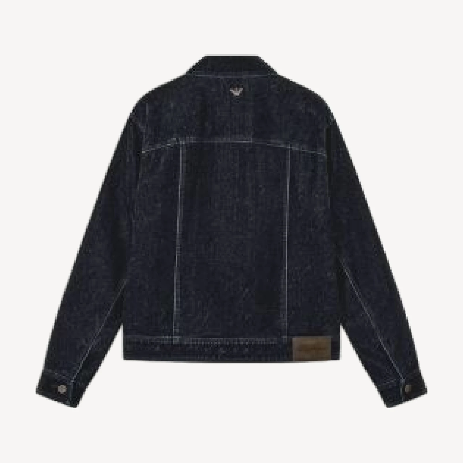 Emporio Armani Flocked Blouson Denim Jacket