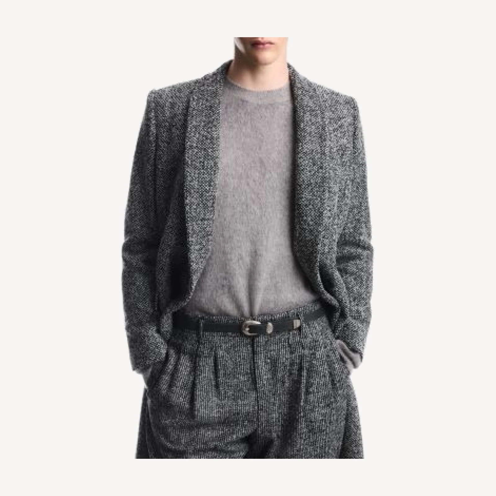 Emporio Armani Brushed Crewneck Sweater
