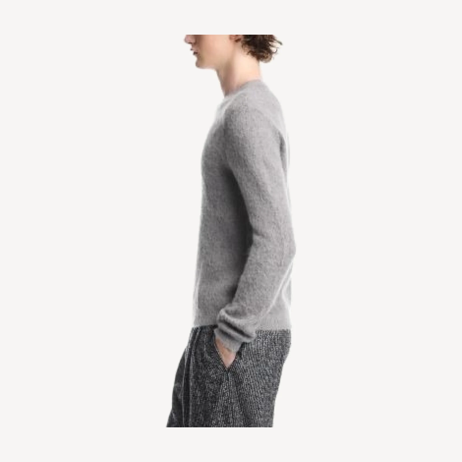 Emporio Armani Brushed Crewneck Sweater