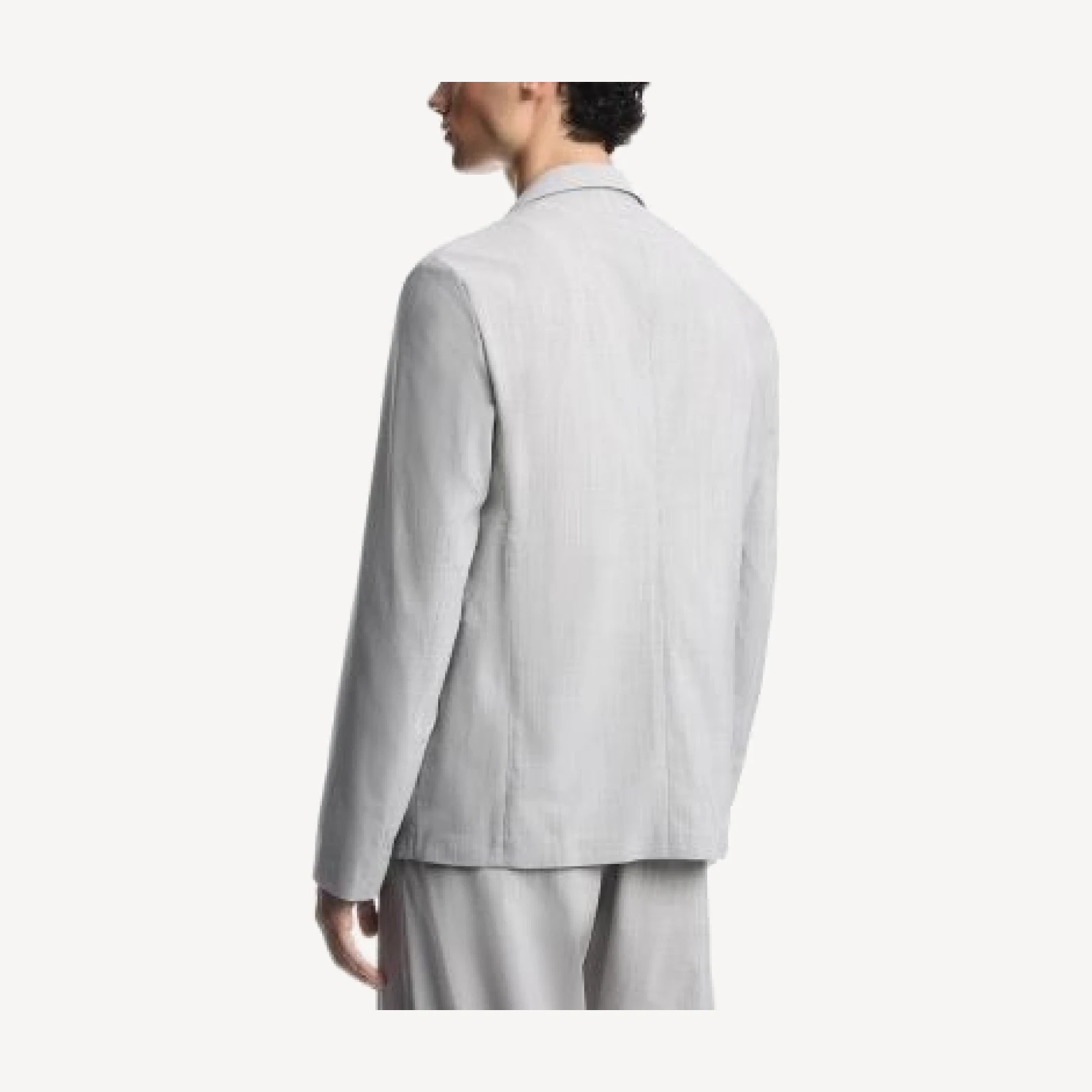 Emporio Armani Wool Blend Stripe Blazer