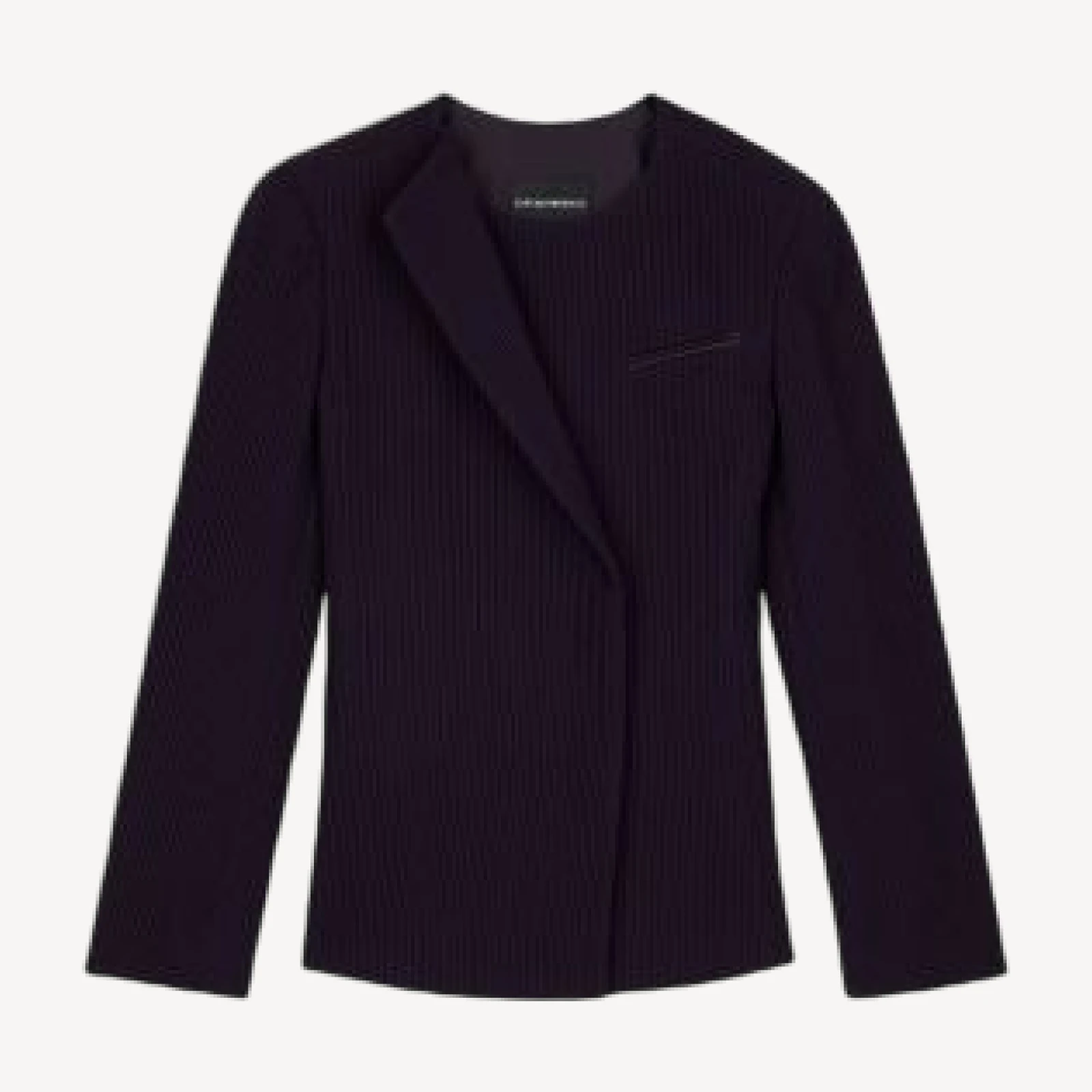 Emporio Armani Asymmetric Wool Blazer