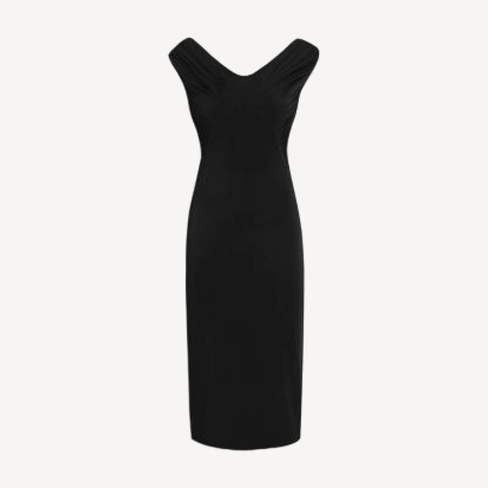 Dolce & Gabbana Crepe Organza Midi Dress