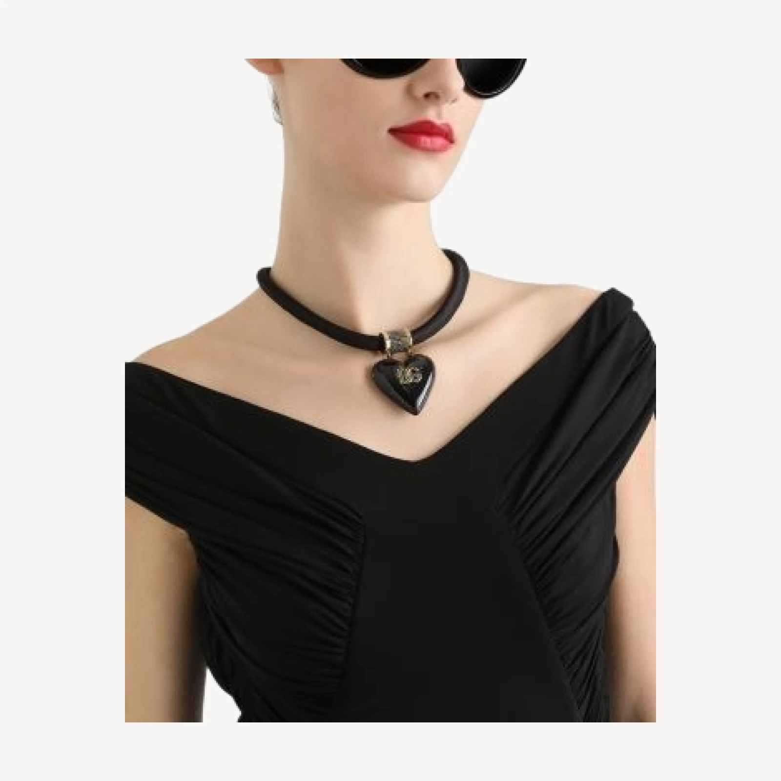 Dolce & Gabbana Crepe Organza Midi Dress