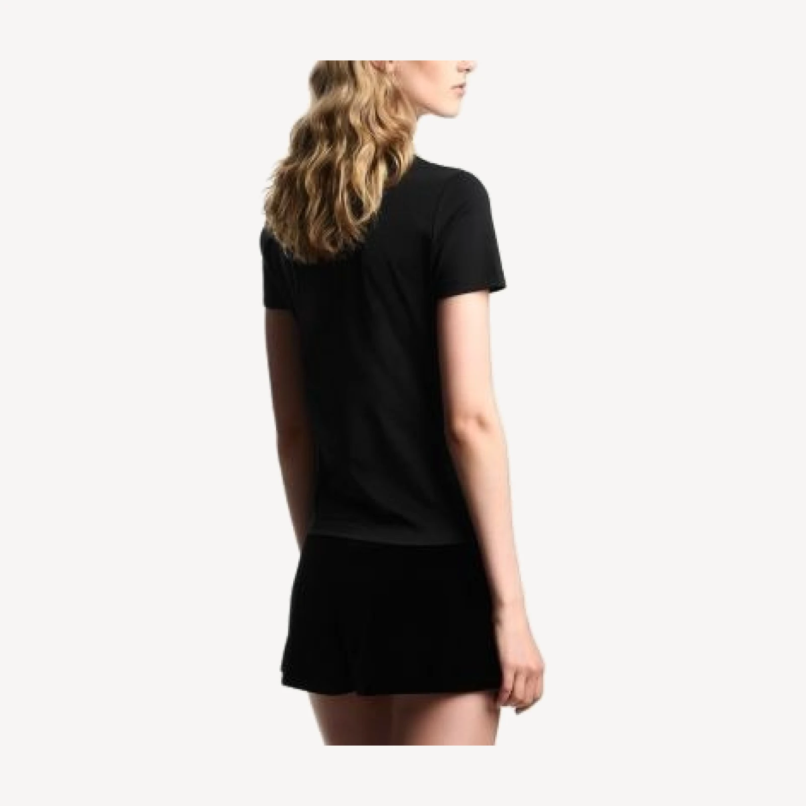 Emporio Armani Liquid Velvet Pleated Shorts