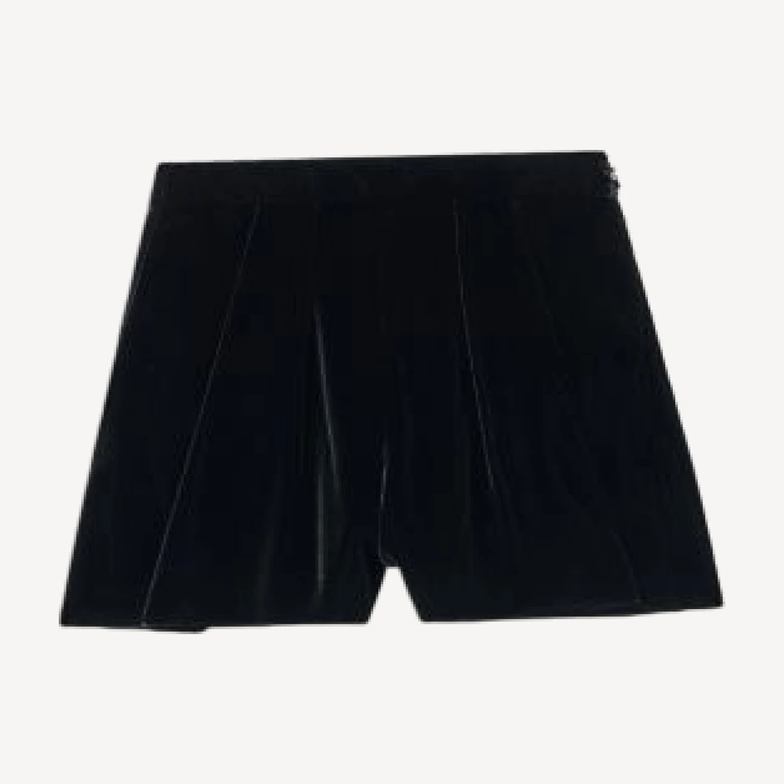 Emporio Armani Liquid Velvet Pleated Shorts