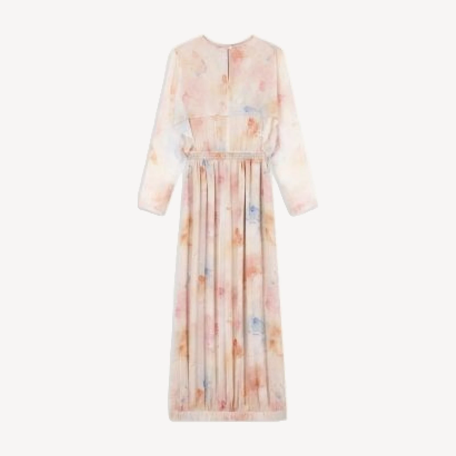 Emporio Armani Silk Chiffon Maxi Dress