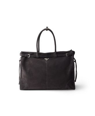 Prada Bonnie Suede Tote Bag