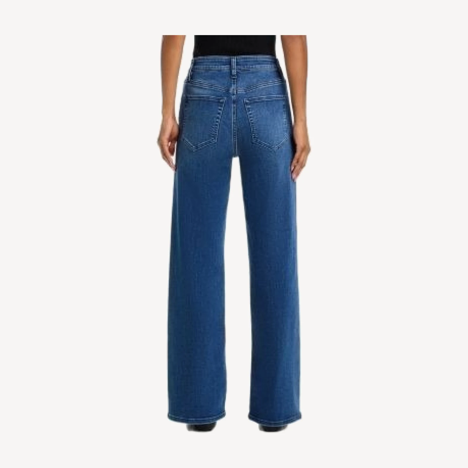 Frame The Straight High Rise Jeans in Foxley