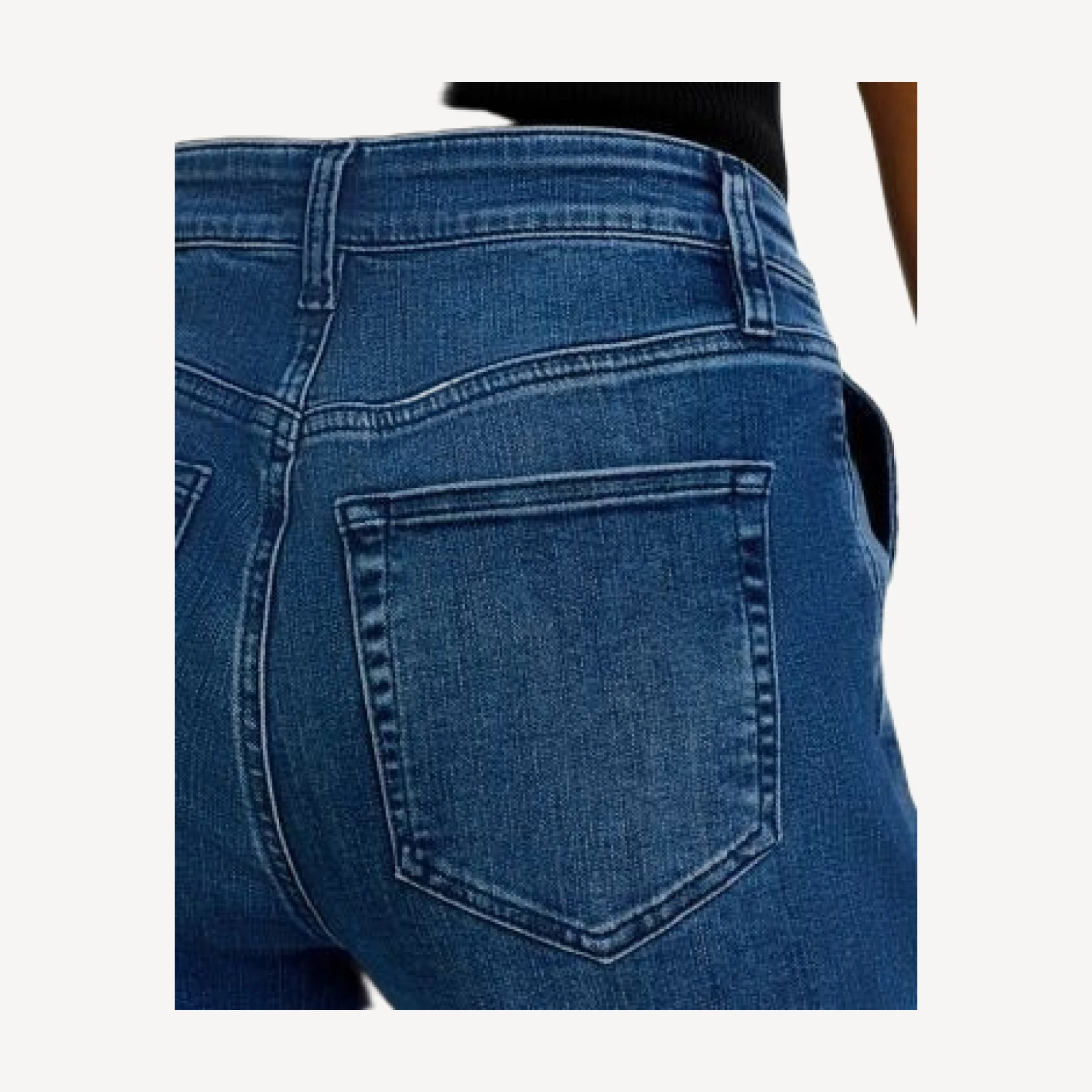 Frame The Straight High Rise Jeans in Foxley