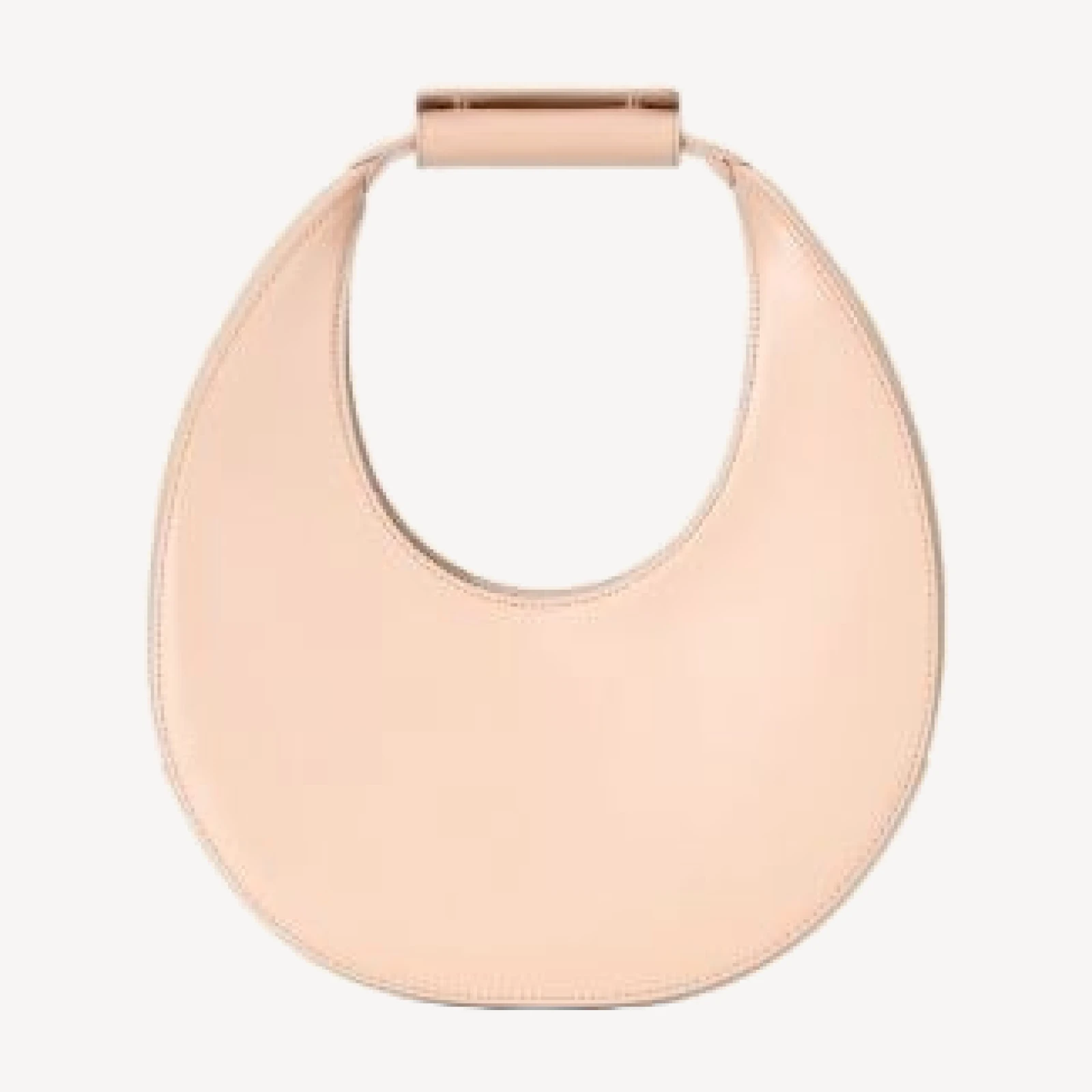 Staud Moon Leather Saddle Bag