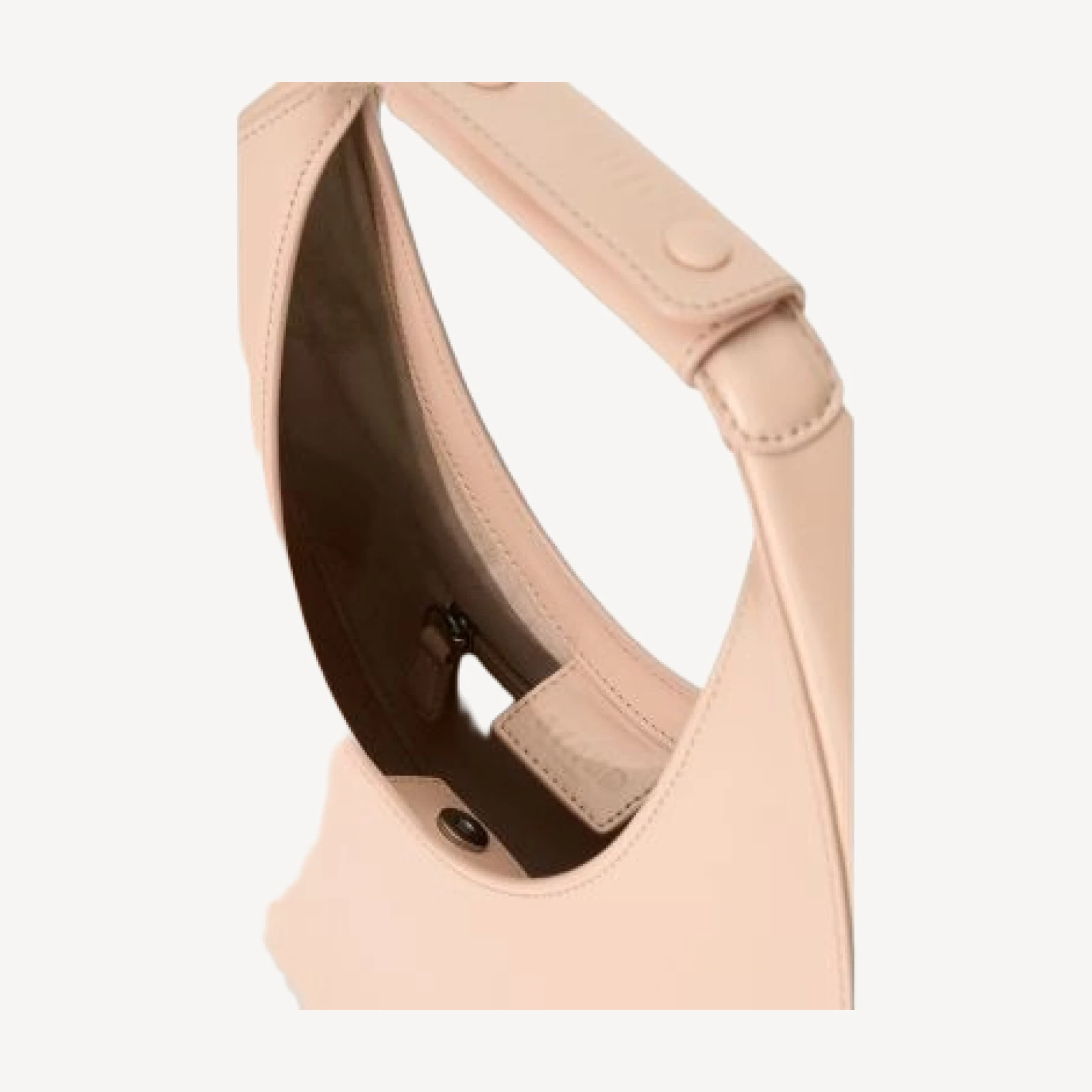 Staud Moon Leather Saddle Bag