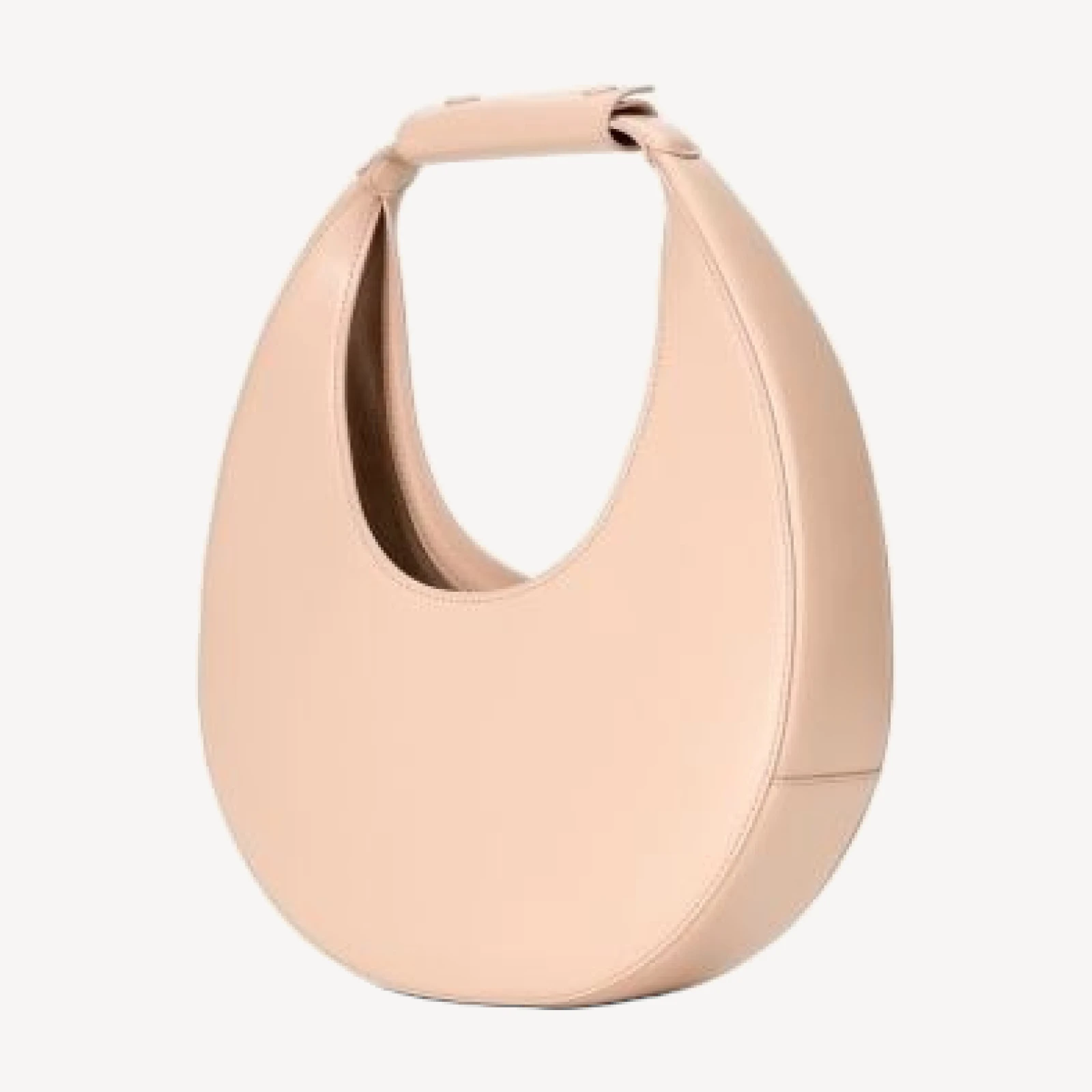 Staud Moon Leather Saddle Bag