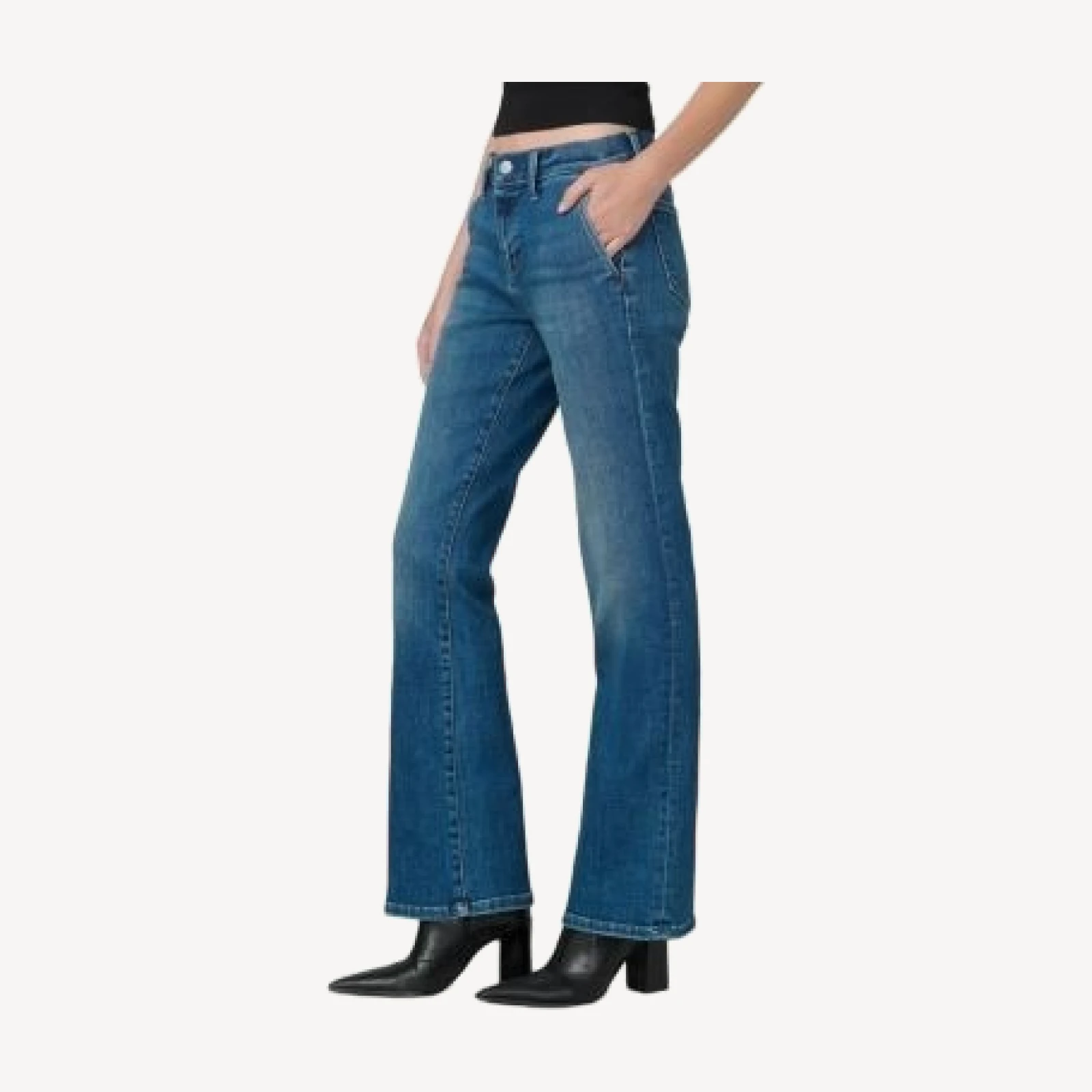 Joe's Jeans Petites The Provocateur Mid Rise Bootcut Jeans in Crave
