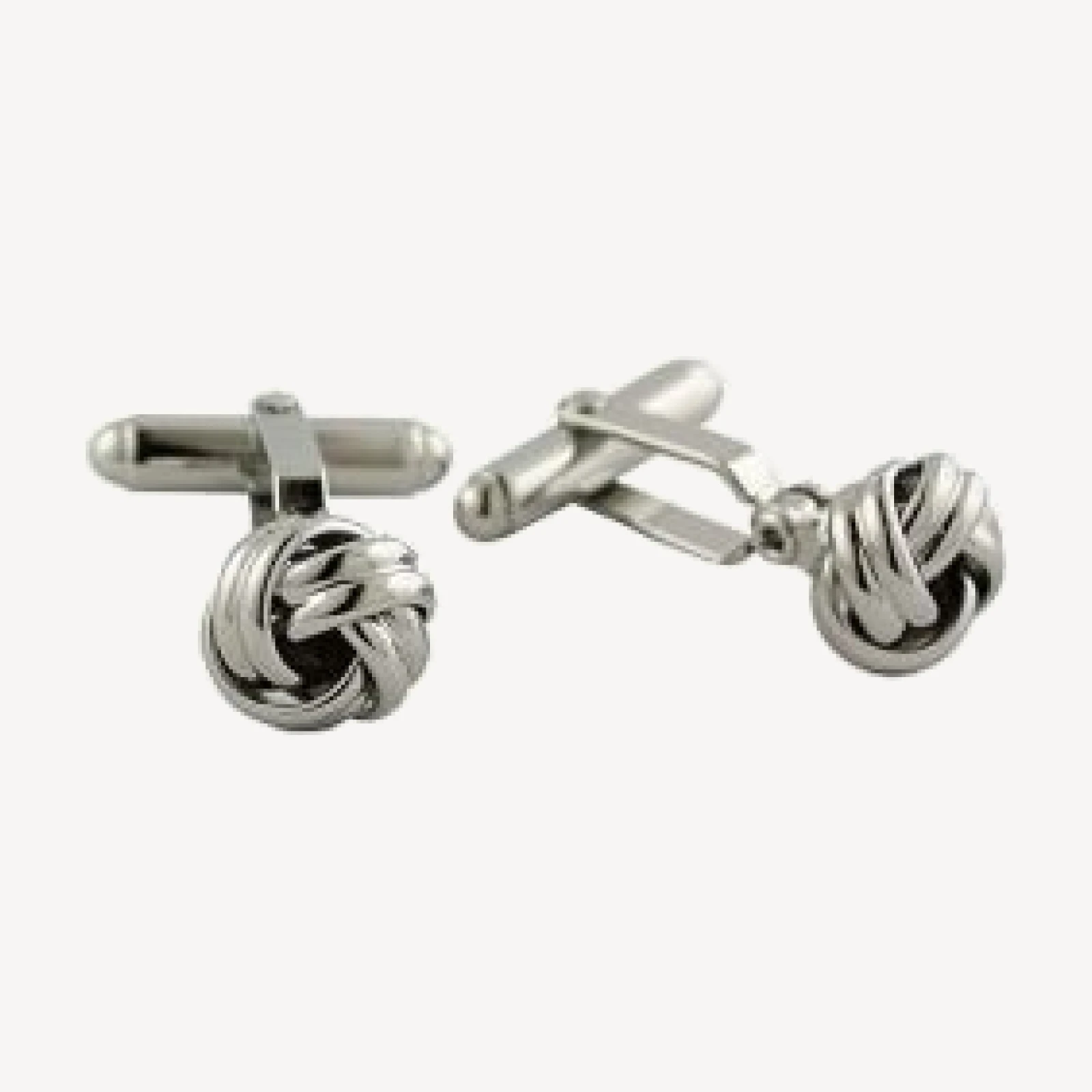 David Donahue Sterling Silver Knot Cufflinks