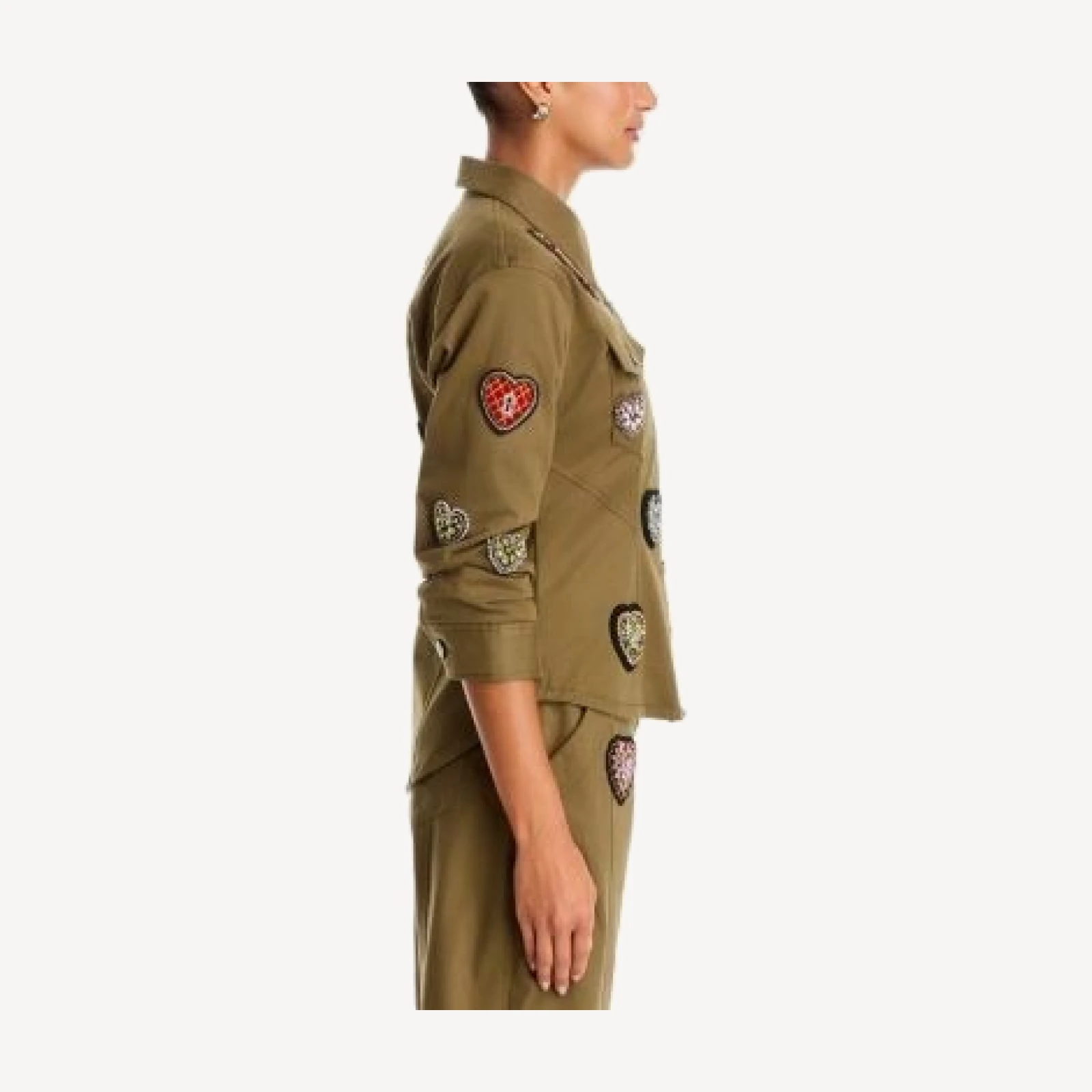 Cinq a Sept Sacred Hearts Scrunched Canyon Jacket