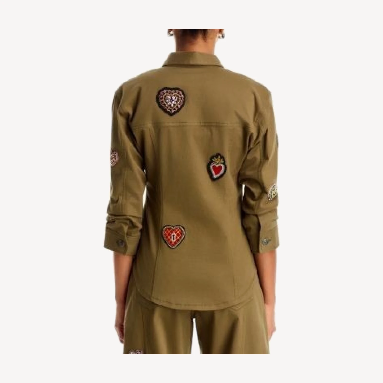 Cinq a Sept Sacred Hearts Scrunched Canyon Jacket