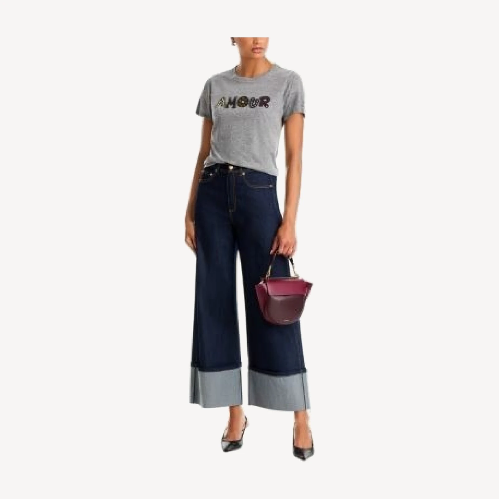 Cinq a Sept Amour Graphic Tee