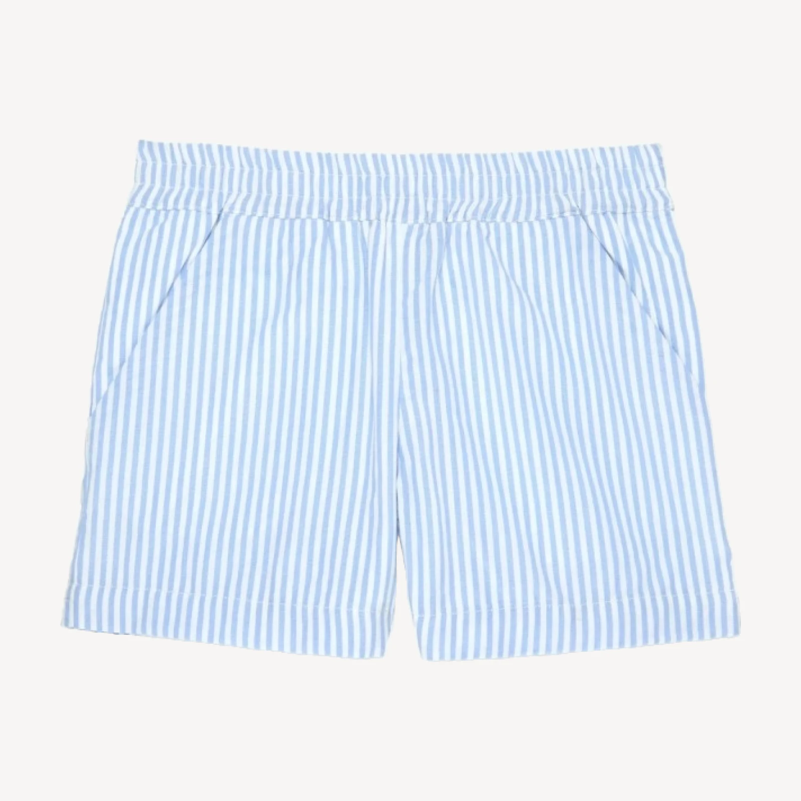 The Baby Leo Shorts - Blue/White Stripe