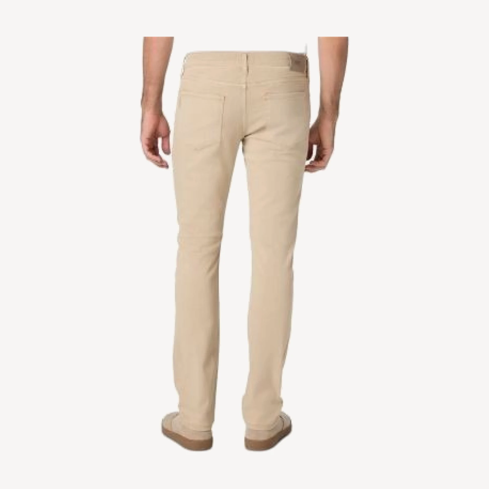 Paige Lennox Slim Straight Jeans in Vintage Rosewood