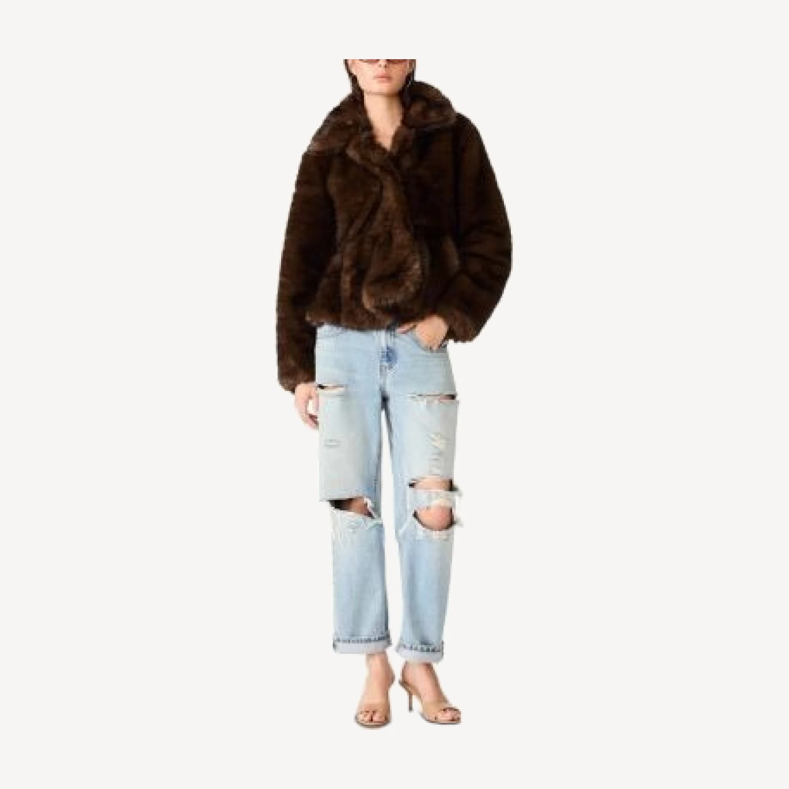 Steve Madden Macon Faux Fur Coat