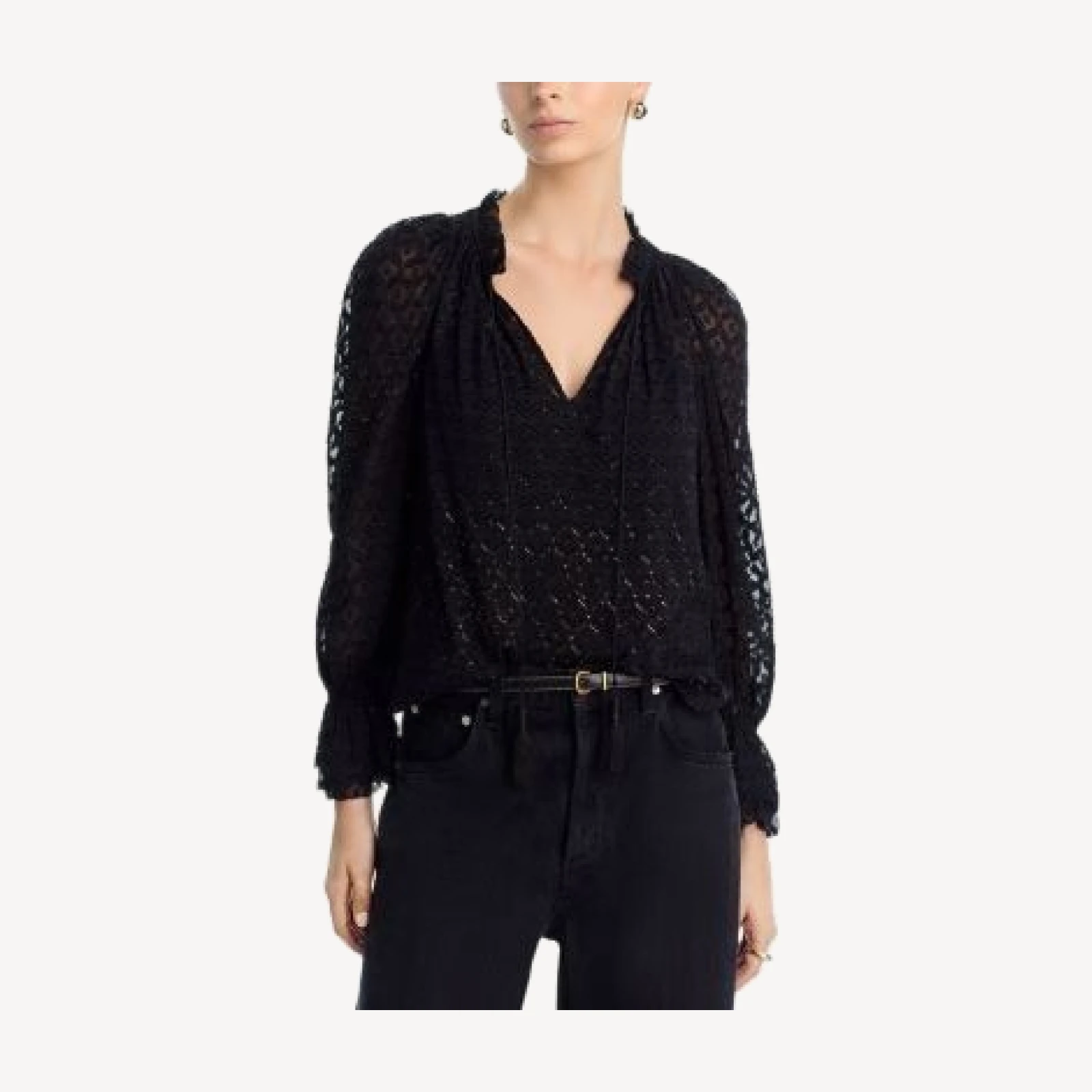 Veronica Beard Maxime Lace Blouse