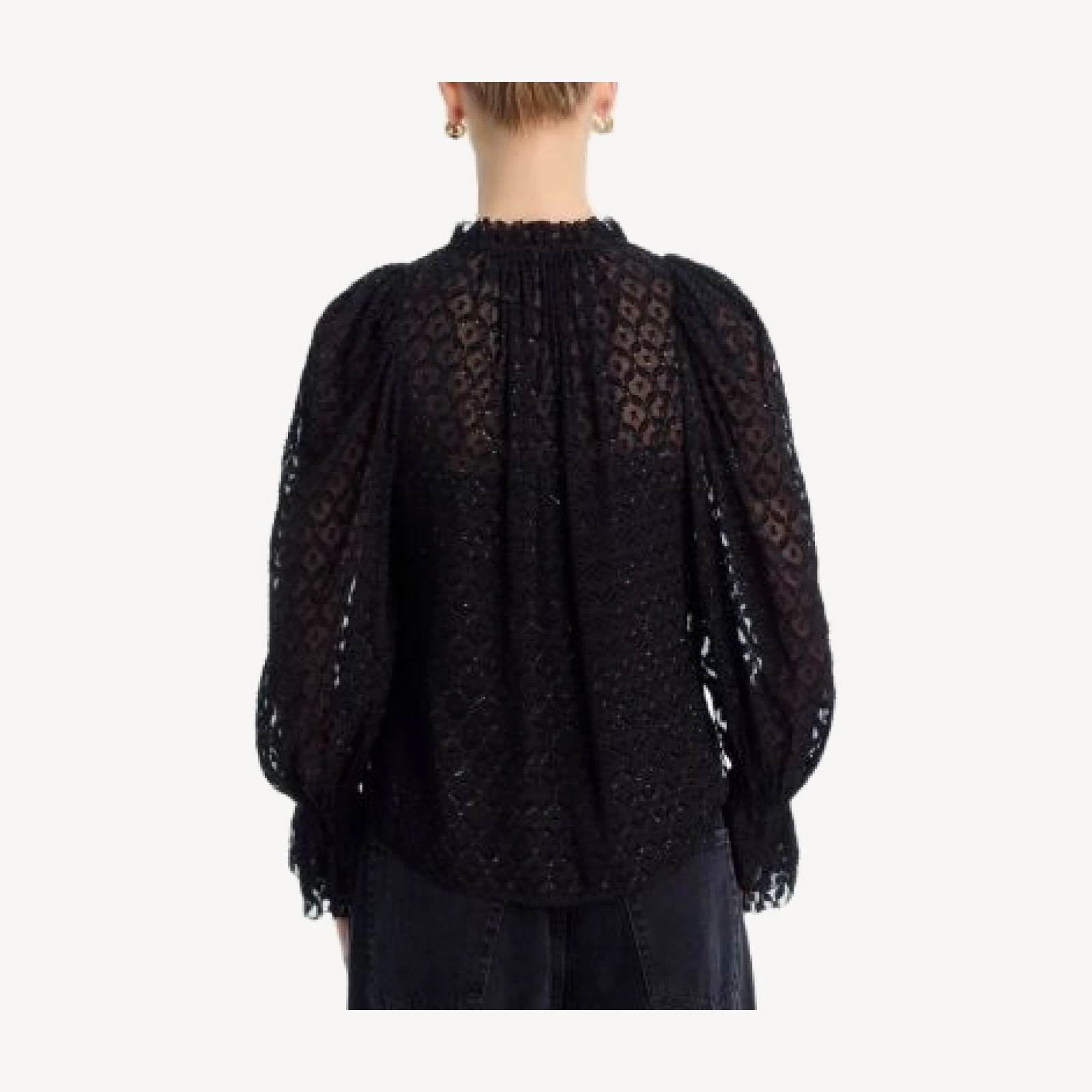 Veronica Beard Maxime Lace Blouse