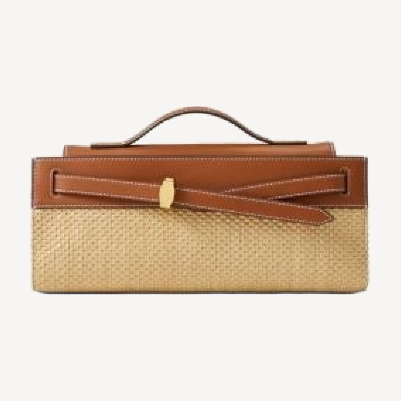 Veronica Beard Dash Raffia Clutch