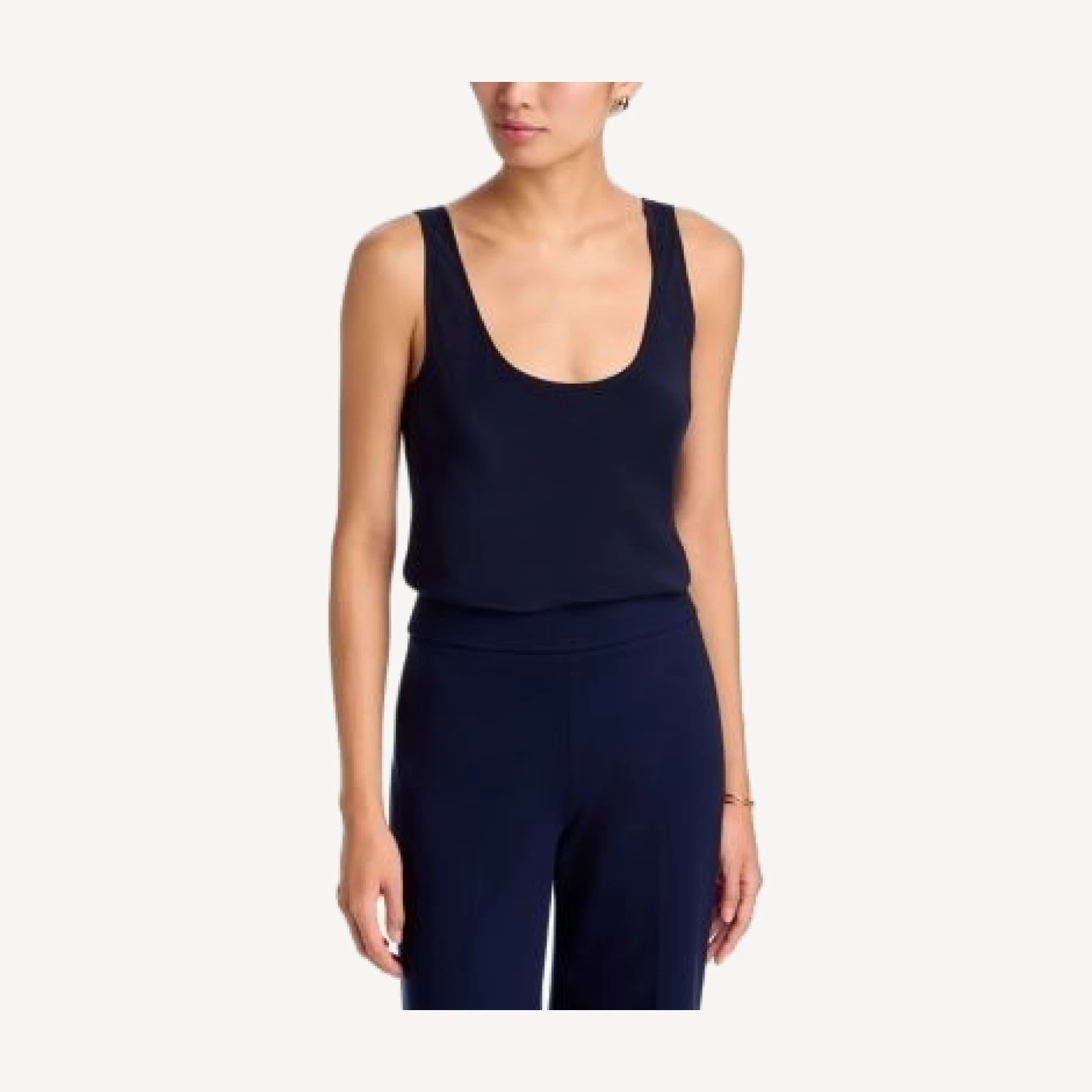 Veronica Beard William Scoop Neck Tank