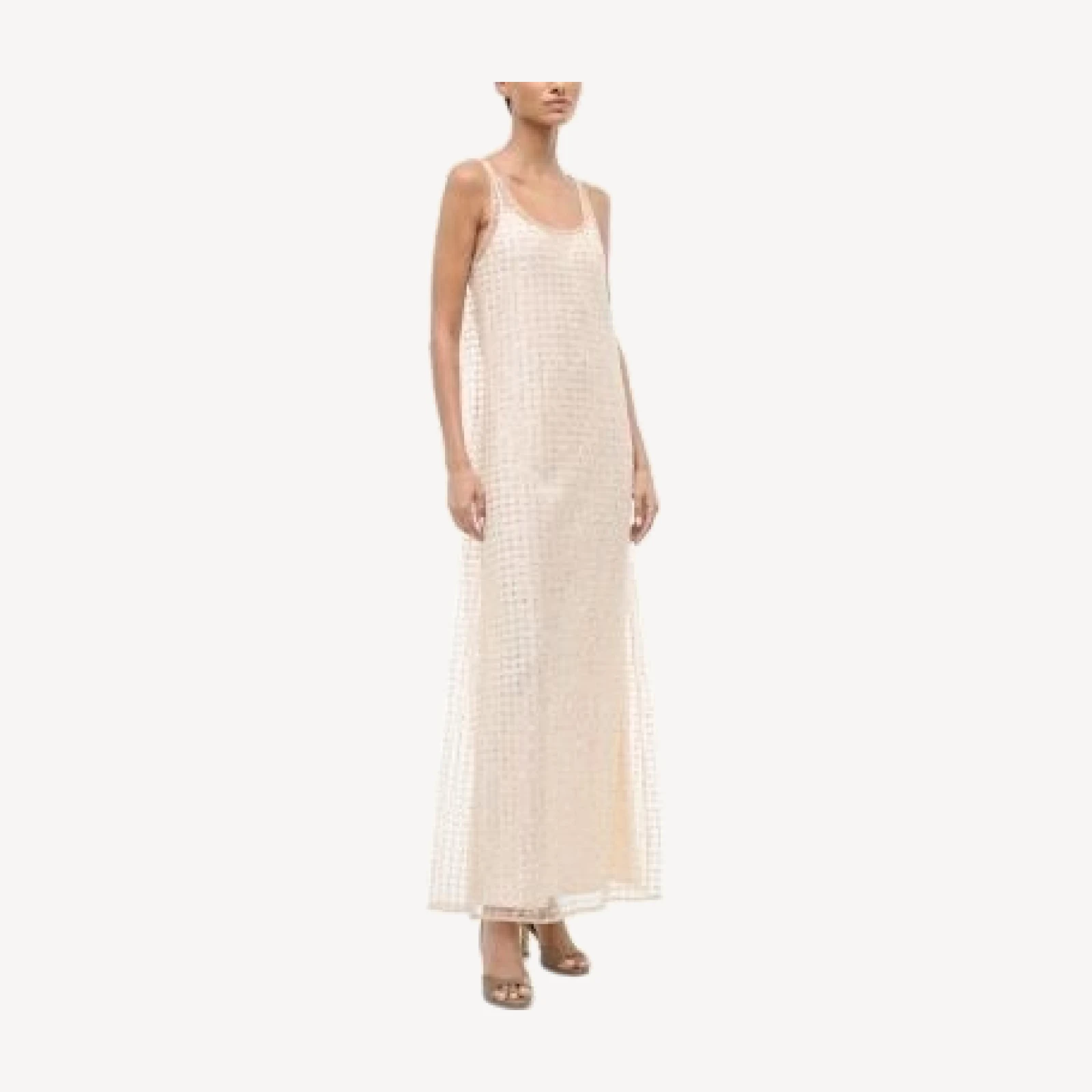 Staud Aurielle Embellished Dress