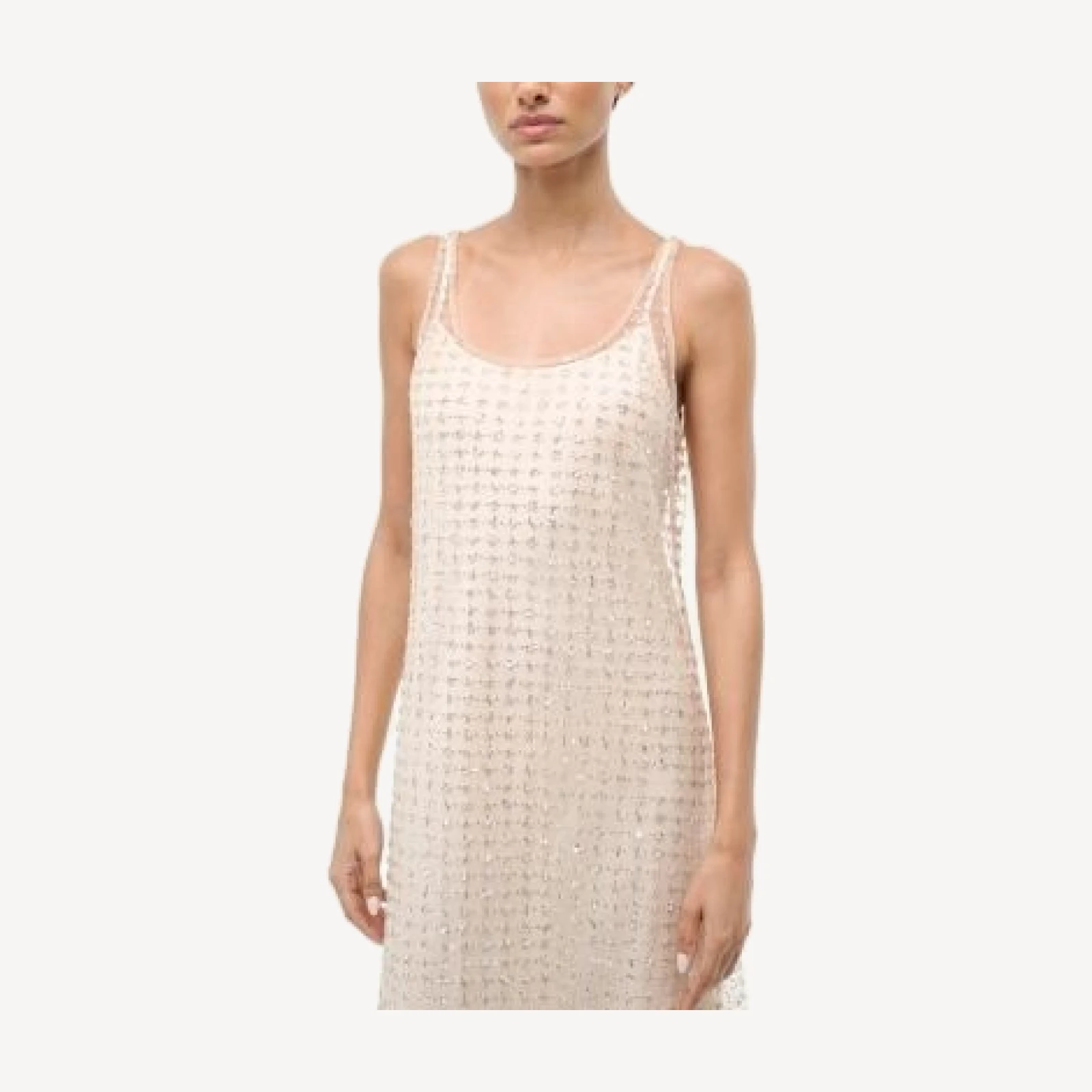 Staud Aurielle Embellished Dress
