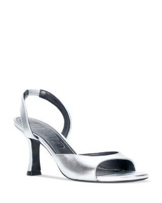 Staud Women's Brigitte Metallic Leather Sandals