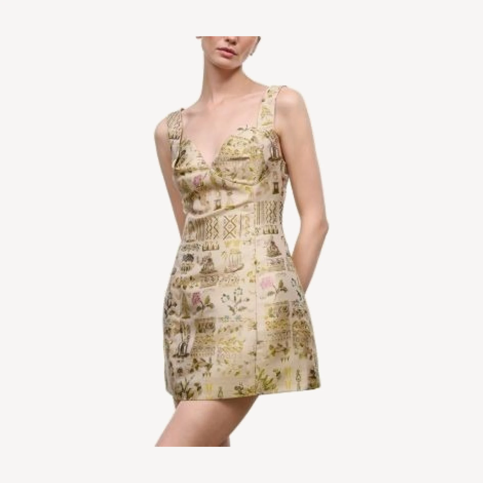Staud Kendall Mini Dress