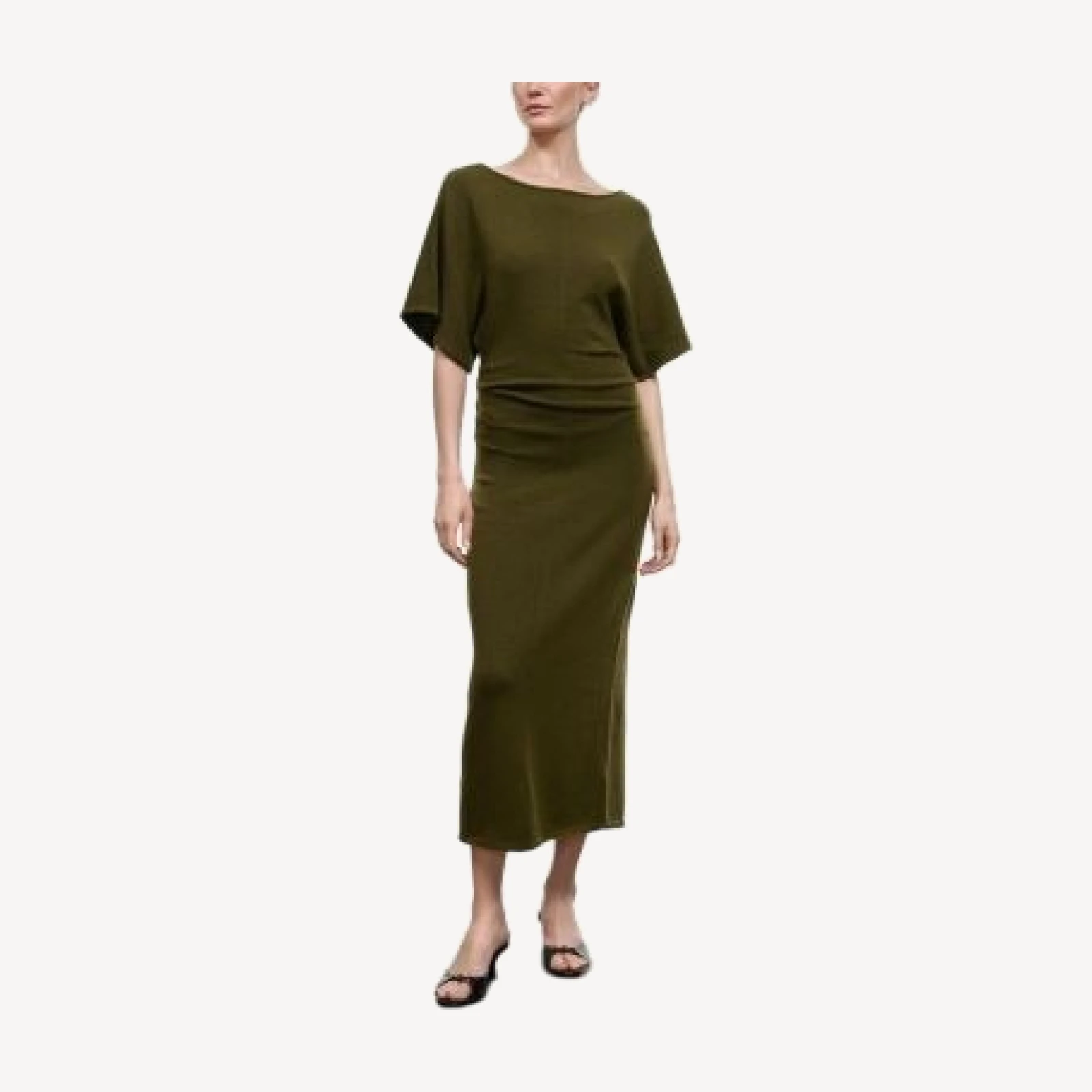 Staud Amelie Knit Sweater Dress
