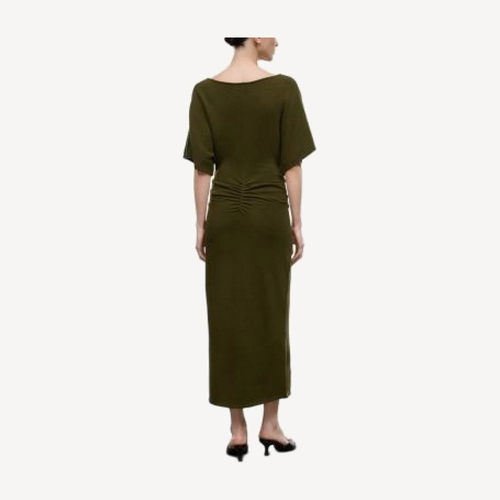 Staud Amelie Knit Sweater Dress