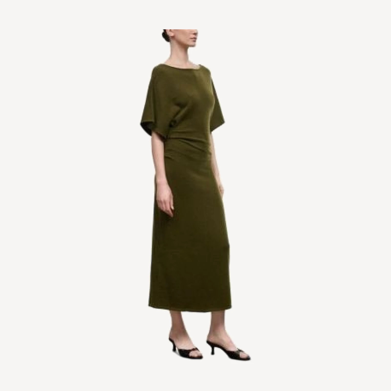 Staud Amelie Knit Sweater Dress