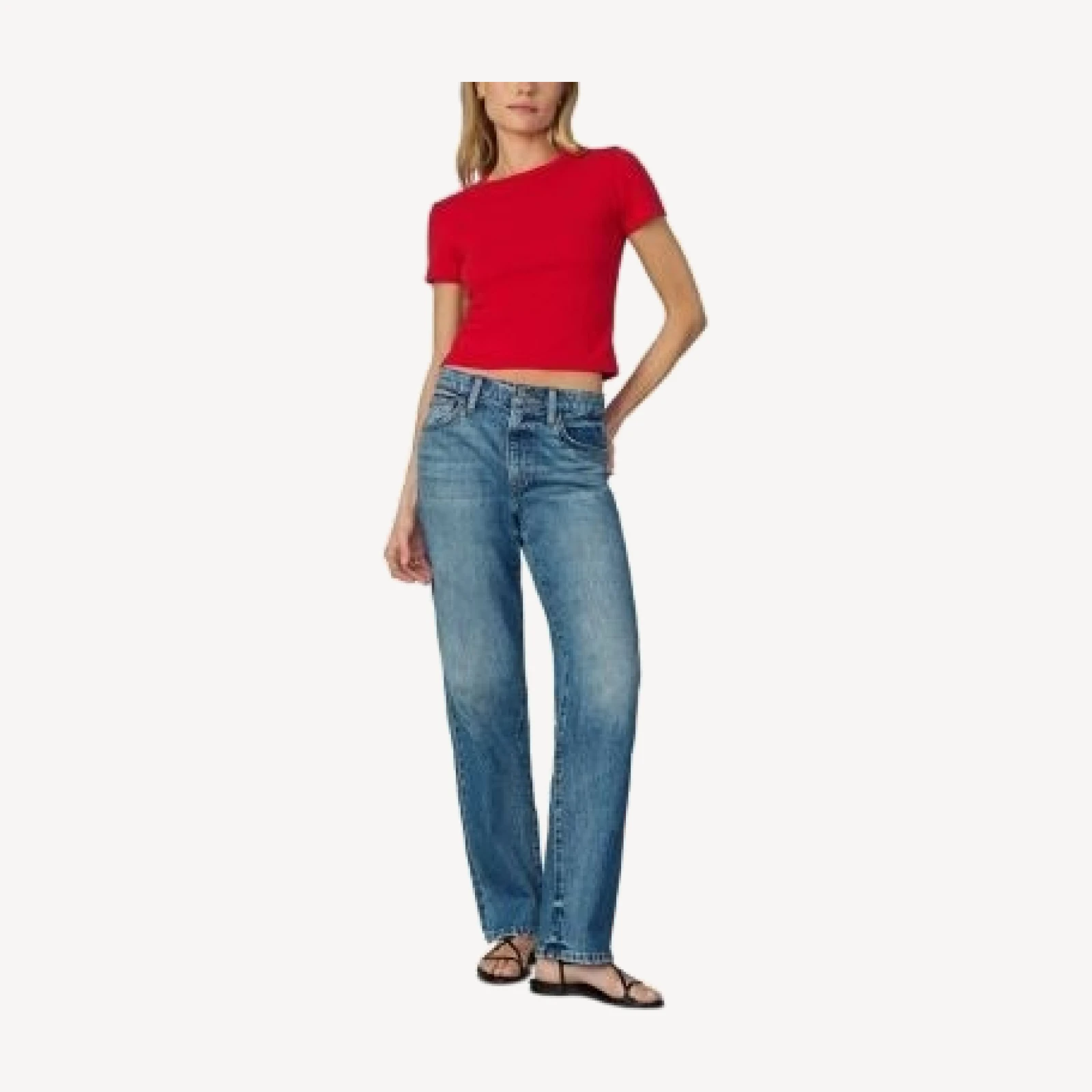 Joe's Jeans The 90s Niki High Rise Straight Jeans in Aglow