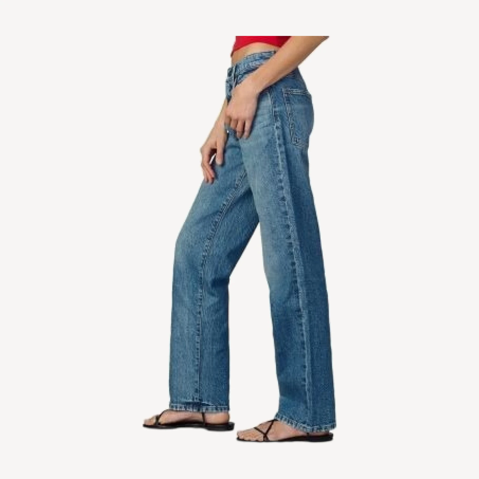 Joe's Jeans The 90s Niki High Rise Straight Jeans in Aglow