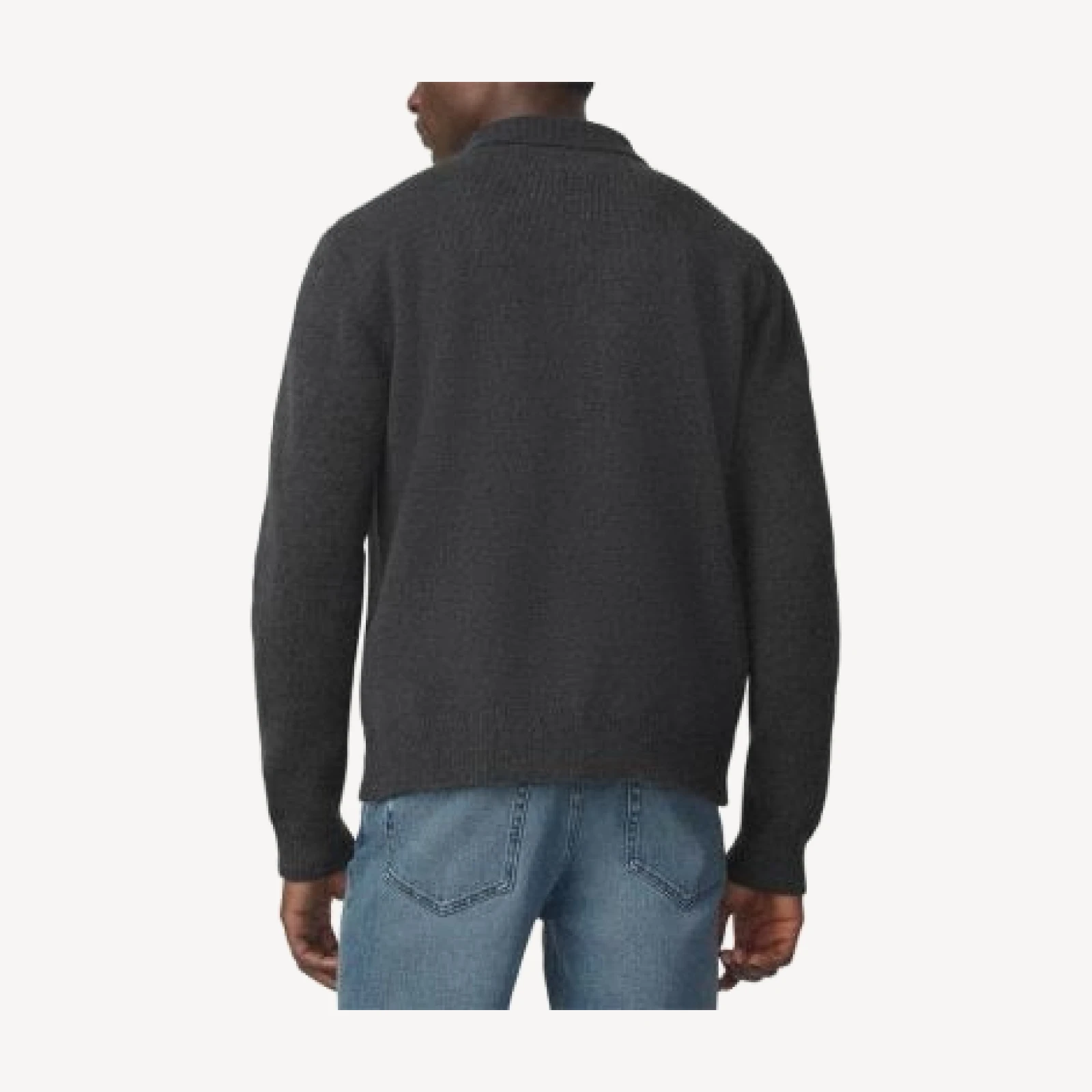 Joe's Jeans Turbulence Button Cardigan Polo Sweater