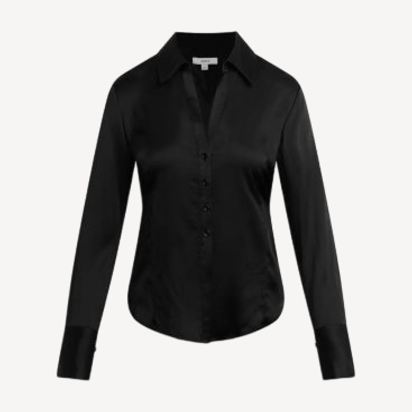 Joe's Jeans The Satin Cora Slim Button Up Blouse
