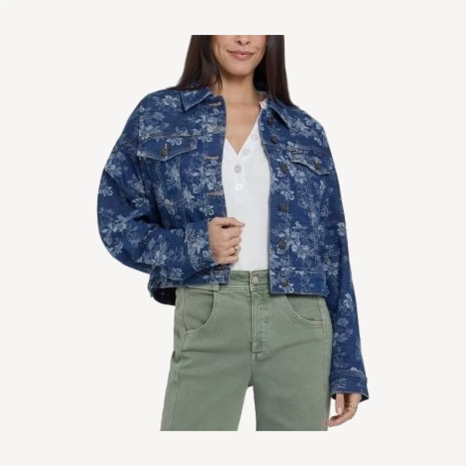 Nydj Denim Trucker Jacket
